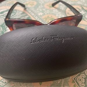 Like new Salvatore Ferragamo sunglasses, tortoise shell